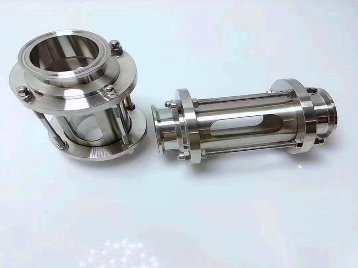 不锈钢304卫生级快装直通视镜视盅